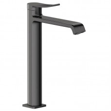 Смеситель для умывальника Mix Premium DALI 001 NUT HIGH Graphite (MI6757)