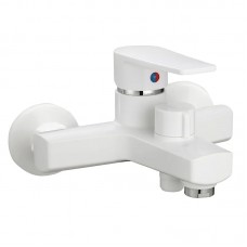 Змішувач для ванни PL Leo-009 Euro White (без шланга та лійки) (PM0633)