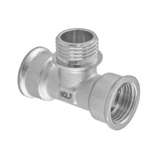 Трійник NL NFC.T06FMF-N-1/2"FMF нікельований (NF3098)