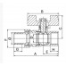 Кран с американкой 3/4" EUR EP.310 (EP2954) Кран с американкой 3/4" EUR EP.310 (EP2954)