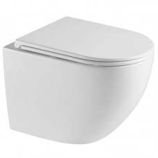Унітаз підвісний Mixxus Premium Ellipse-0303-T3 520x365x360mm, система змиву Tornado 3.0 (MP6465)