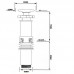 Раковина накладная Mixxus Premium STYLE-0202 600х350х140mm с донным клапаном и отверстием под смеситель Раковина накладная Mixxus Premium STYLE-0202 600х350х140mm с донным клапаном и отверстием под смеситель