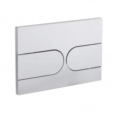 Панель змиву KR KT-0604-01 240x160x10mm пластикова, заокруглена кнопка (KR5323) Панель змиву KR KT-0604-01 240x160x10mm пластикова, заокруглена кнопка (KR5323)