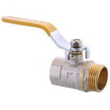 Кран кульовий СК 1" ГШВ YELLOW ART.607 (WP0101)