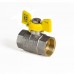 Кран шаровой Kr KR.217.G - 1" FF ГГМ YELLOW, ручка "бабочка" желтая (KR0093) Кран шаровой Kr KR.217.G - 1" FF ГГМ YELLOW, ручка "бабочка" желтая (KR0093)