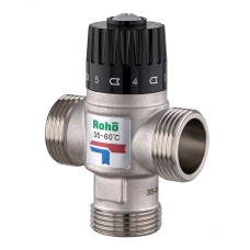 Клапан змішувальний RH R1207-100-1" ЗР термостатичний (35-60*C) (RO1022)