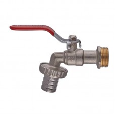 Кран пивний Waterpro WP100-20 — 3/4" ручка "важіль" червона (WP2899)