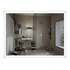 Дзеркало Mix FLAT MR04-80x60 з Led Touch, Anti-fog, димером, регулятором яскравості, годинником (MI6928) Дзеркало Mix FLAT MR04-80x60 з Led Touch, Anti-fog, димером, регулятором яскравості, годинником (MI6928)