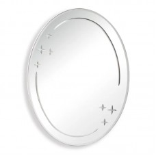 Дзеркало настінне Zer FUSION MOZ03-55x70 овальне з декором (ZX5632) Дзеркало настінне Zer FUSION MOZ03-55x70 овальне з декором (ZX5632)