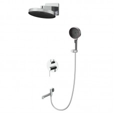 Вбудована душова система KR KB-66029-01 3 функції, колір хром (KR5483)