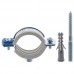 Хомут трубний оцинкований Kr KCB.10.G 1-1/4" (38-43) сірий (KR2787)