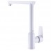 Змішувач для кухні PL Mario-017 White (з підводкою) (PM0608)
