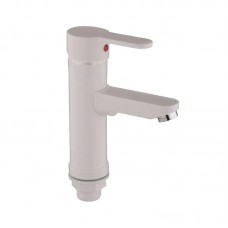 Смеситель для умывальника PL Raul-001-A White (без подвода) (PM0651)