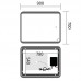 Зеркало Mix Premium OLIVARY MR19-90x70-Reverse с Led Touch, Anti-fog, димером (3-6,5kK) (MP6630) Зеркало Mix Premium OLIVARY MR19-90x70-Reverse с Led Touch, Anti-fog, димером (3-6,5kK) (MP6630)