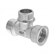 Трійник NL NFC.T06FMM-N-1/2"FMM нікельований (NF3099)