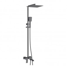 Душова колона зі змішувачем KR KB-56007-07, 3 функції (Кольор графіт) (KR5160)