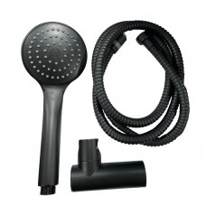 Душовий набір (шланг, лійка, кронштейн) HB SET-08 Black (HB3984) Душовий набір (шланг, лійка, кронштейн) HB SET-08 Black (HB3984)