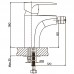 Смеситель для биде Hb Ceba 002 (HB0026) Смеситель для биде Hb Ceba 002 (HB0026)