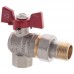 Кран з американкою 1/2" (Kr KR.228) кутовий (KR0016) Кран з американкою 1/2" (Kr KR.228) кутовий (KR0016)