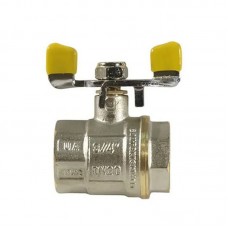 Кран кульовий СК 3/4" ГГМ YELLOW art. 602 (SK0098)