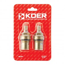 Кран букси Kr KR.599 комплект (2 шт./БлісТЕР) кераміка MF-1/2" (AC0528)