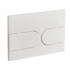 Панель змиву KR KT-0604-03 240x160x10mm пластикова, заокруглена кнопка (KR5322)