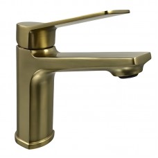 Змішувач для умивальника Mix Wilson 001 Brushed Gold (Кольор матового золота) (MI7128)