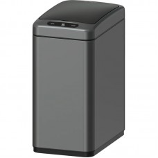 Відро для сміття сенсорне прямокутне KR TC-020408-07 8 л колір графіт (KR5590)