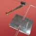 Бічна стінка для кабіни KR SR SW04-80x200-TR-01 прозоре скло Easy Clean 10 мм, хром (KR5389)
