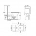 Бачок для унітаза-компакту Mixxus Style-0403-R Tank 620х360х800 зі зливною арматурою (MI8331) Бачок для унітаза-компакту Mixxus Style-0403-R Tank 620х360х800 зі зливною арматурою (MI8331)