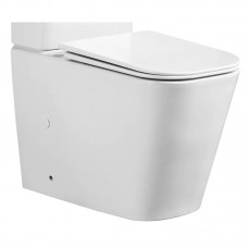 Чаша унітаза-компакту Mixxus Quadro-0404-T1 Bowl 660х360х820 Tornado 1.0 без сидіння (MI8342)