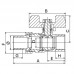 Кран с американкой 3/4" EUR EP.310 (EP2954) Кран с американкой 3/4" EUR EP.310 (EP2954)