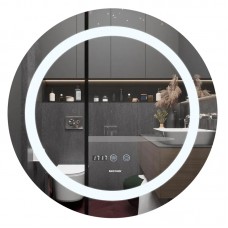 Дзеркало Mix PLAIN MC02-60 з Led Touch, Anti-fog, димером, регулятором яскравості, годинником (MI6012) Дзеркало Mix PLAIN MC02-60 з Led Touch, Anti-fog, димером, регулятором яскравості, годинником (MI6012)