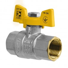 Кран кульовий KR KG.207 — 3/4" FF ГГБ (газ) (KR4959) Кран кульовий KR KG.207 — 3/4" FF ГГБ (газ) (KR4959)