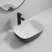 Раковина накладная Mixxus Premium DIVERSE-0112 WHITE-BLACK 455х325х135mm (MP6542) Раковина накладная Mixxus Premium DIVERSE-0112 WHITE-BLACK 455х325х135mm (MP6542)