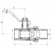 Кран с американкой 1-1/4" ручка РЫЧАГ (Kr KR.229) (KR0150)