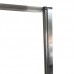 Шторки скляні на ванну KR SR BS05-90x140-TR-01 прозоре скло Easy Clean 6 мм, хром (KR5372)