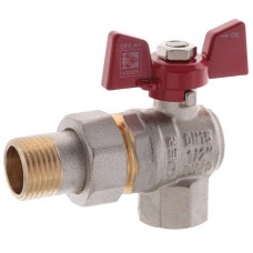 Кран с американкой 1/2" (Kr KR.228) угловой (KR0016)