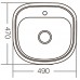 Мойка кухонная Zer Z4947-08-180D (decor) (ZM0560) Мойка кухонная Zer Z4947-08-180D (decor) (ZM0560)