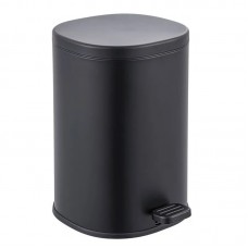 Відро для сміття з плавним закриванням овальне Zer Prime-TC0105 Black 5 л колір чорний (ZX5902) Відро для сміття з плавним закриванням овальне Zer Prime-TC0105 Black 5 л колір чорний (ZX5902)