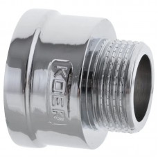 Перехідник (конектор) 3/4"х1" (хром) Kr KF.A0810.CHR (KF0136) Перехідник (конектор) 3/4"х1" (хром) Kr KF.A0810.CHR (KF0136)