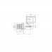 Куточок перехідний з ВР KR KA.L06F-16 — 16 (2.2 mm) x 1/2"F (KR4876) Куточок перехідний з ВР KR KA.L06F-16 — 16 (2.2 mm) x 1/2"F (KR4876)