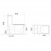 Унітаз-компакт Mixxus WAVE-0404-R 630х350х805mm, система змиву RIMLESS (MI6692) Унітаз-компакт Mixxus WAVE-0404-R 630х350х805mm, система змиву RIMLESS (MI6692)