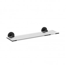 Полиця у ванну Zer Delux M1307A Black (40 см) (ZX4645) Полиця у ванну Zer Delux M1307A Black (40 см) (ZX4645)