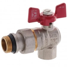 Кран з американкою 1/2" "антипротечка" (Kr KR.228-Gi) кутовий (KR0196) Кран з американкою 1/2" "антипротечка" (Kr KR.228-Gi) кутовий (KR0196)