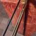 Двері в нішу KR SR SD01-120x200-TR-12 прозоре скло Easy Clean 8 мм, матове золото (KR5377)