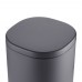 Відро для сміття з плавним закриванням овальне Mix Premium Olivary-TC0105 Graphite 5 л колір графіт (MI7063)