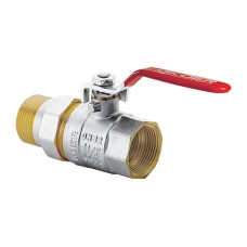 Кран с американкой 1-1/4" ручка РЫЧАГ (Kr KR.229) (KR0150) Кран с американкой 1-1/4" ручка РЫЧАГ (Kr KR.229) (KR0150)