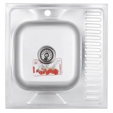 Мойка кухонная Zer Z6060L-06-160MD (micro decor) (ZS0585)