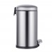 Відро для сміття з плавним закриванням овальне Mix Premium Topper-TC0205 SS Color 5 л колір неіржавка (MI7059)